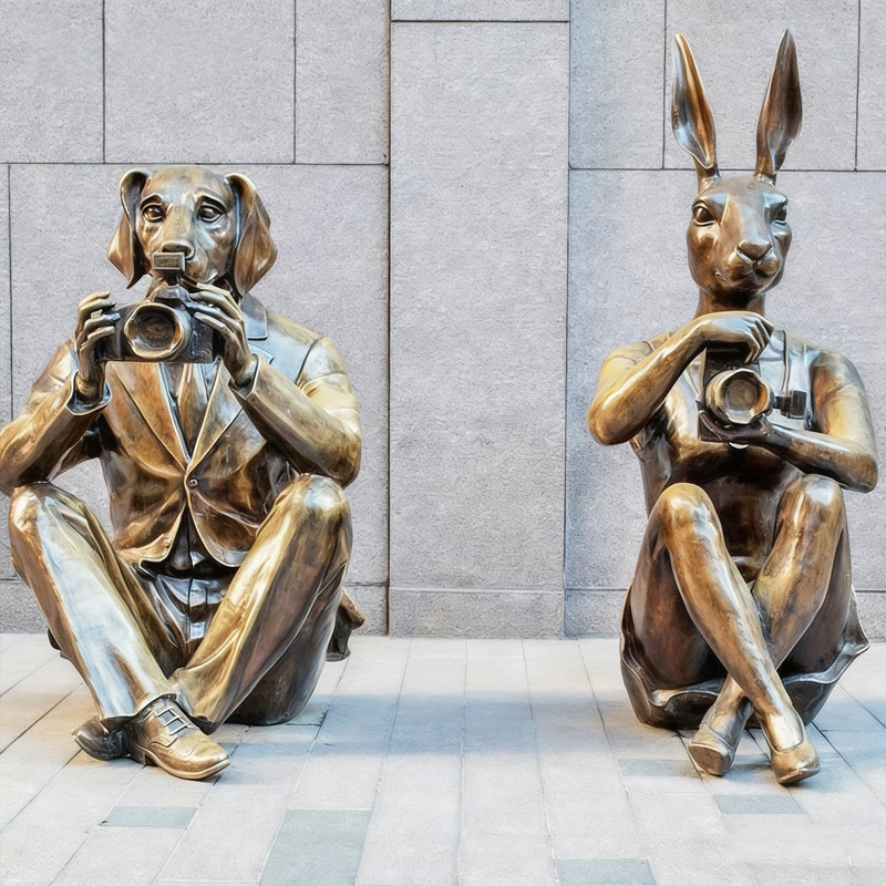 ประติมากรรมแนว “ช่างภาพสัตว์”