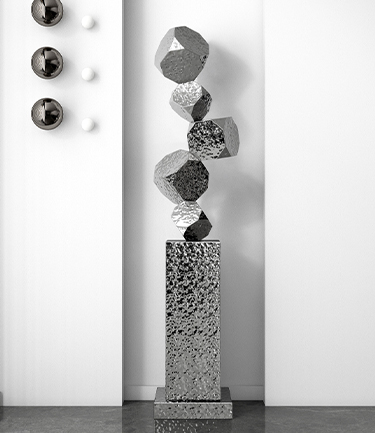 ประติมากรรมสแตนเลส: ประเภท คุณประโยชน์ และวิธีเลือกแบบที่ใช่