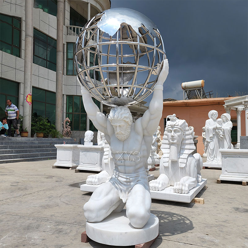 ลูกโลกแกะสลัก Atlas